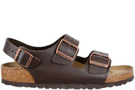 salg af BIRKENSTOCK MILANO BS DARK BROWN SANDAL