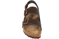 BIRKENSTOCK MILANO BS DARK BROWN SANDAL