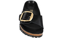 BIRKENSTOCK MADRID BIG BUCKLE HIGH-SHINE BLACK