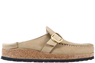 salg af BIRKENSTOCK BUCKLEY SLIPPERS I TOBACCO SKIND