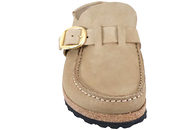 BIRKENSTOCK BUCKLEY SLIPPERS I TOBACCO SKIND