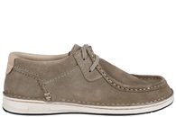 salg af BIRKENSTOCK - PASADENA TAUPE SKO I GRÅBRUNT RUSKIND