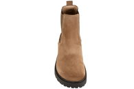BIRKENSTOCK HIGHWOOD SLIP IN MID BROWN SUEDE
