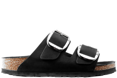 salg af BIRKENSTOCK ARIZONA SLENTERS I SORT SKIND