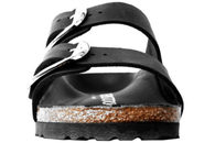 BIRKENSTOCK ARIZONA SLENTERS I SORT SKIND