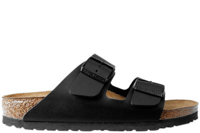 salg af BIRKENSTOCK ARIZONA SORT SLENTERS