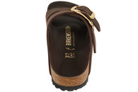 BIRKENSTOCK SLENTERS I BRUNT OLIERET SKIND