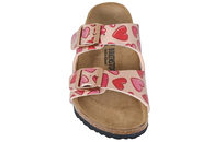 BIRKENSTOCK ARIZONA KIDS BS ELECTRIC METALLIC COPPER HEARTS SANDAL