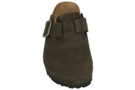 BIRKENSTOCK BOSTON WIRE BUCKLE MOCCA SLIPPERS