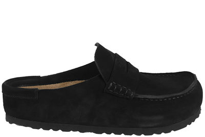 salg af BIRKENSTOCK NAPLES WRAPPED BLACK SLENTERS