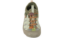 BISGAARD ZION SKO I GRØNT TEKSTIL OG MESH