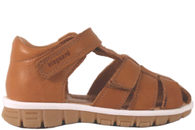 salg af BISGAARD ANGUS COGNAC SANDAL I GLAT SKIND