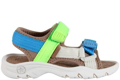 salg af BISGAARD NICO D SANDAL I MULTIFARVET TEKSTIL
