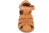 BISGAARD CARLY SANDAL I COGNACFARVET GLAT SKIND