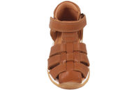 BISGAARD BILLIE COGNAC GLAT SKIND SANDAL