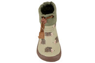 BISGAARD BAREFOOT THERMO RUBBER GREEN HEDGEHOG