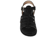 BISGAARD BERA SANDAL I SORT GLAT SKIND