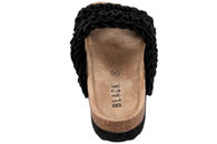 BLACK SANDAL MED STRIK LOOK