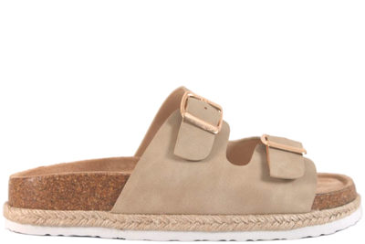 salg af BLACK BEIGE SLENTERS I PU