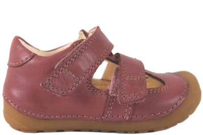 salg af BUNDGAARD PETIT SANDAL DARK ROSE I GLAT SKIND