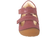 BUNDGAARD PETIT SANDAL DARK ROSE I GLAT SKIND