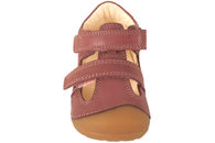 BUNDGAARD PETIT SANDAL DARK ROSE I GLAT SKIND