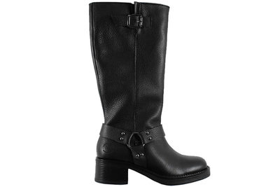 salg af CASHOTT CASRIKKE TALL BIKER BOOT STØVLE I SORT SKIND