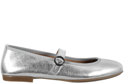 salg af CA SHOTT CASELVIRA MARY JANE METALLIC SØLV BALLERINA