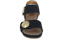 CASHOTT CASAVA SANDAL I MØRKEBLÅT NUBUCK