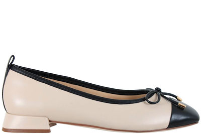 salg af CLARKS UBREE15 POPPY BALLERINA I SANDFARVET SKIND