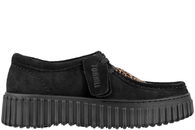 salg af CLARKS TORHILL BEE LEOPARD SKO I SORT RUSKIND