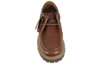CLARKS CLEYHILL SEAM SKO I BRUNT GLAT SKIND