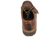CLARKS SKO MED BRUNE SNØREBÅND