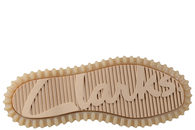 CLARKS SKO MED MØRKEBRUNE SNØREBÅND