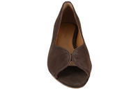 COPENHAGEN SHOES LIKE A MELODY PLAIN DARK BROWN BALLERINA