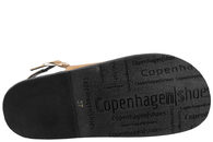 COPENHAGEN SHOES SANDAL MED SORT GUMMISÅL
