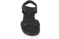 COPENHAGEN SHOES ALMA KIDS SORT SANDAL I GLAT SKIND