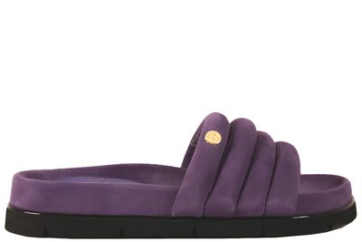 salg af COPENHAGEN SHOES LEAFS SUEDE LILLA SLENTERS