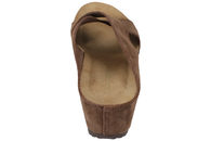 COPENHAGEN SHOES LET SANDAL I JEANSBLÅT RUSKIND