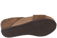 COPENHAGEN SHOES SANDAL MED BRUN PVC SLIDSÅL
