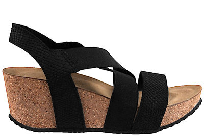 salg af COPENHAGEN SHOES - STACIA SANDAL I SORT SKIND