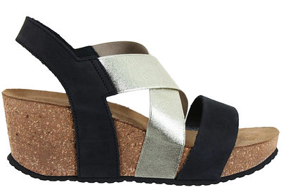 salg af COPENHAGEN SHOES - STACIA SANDAL I SORT SKIND