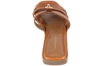 COPENHAGEN SHOES SLENTERS I COGNACFARVET GLAT SKIND