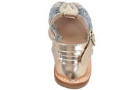 COPENHAGEN SHOES SANDAL I GULDFARVET SKIND