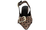 COPENHAGEN SHOES CALL IT LOVE LEOPARD SLINGBACK I SKIND
