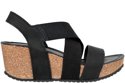 salg af COPENHAGEN SHOES - STACIA SANDAL I SORT NUBUCK
