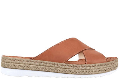 salg af COPENHAGEN SHOES DREAM COMFORT ADELYN SLENTERS I ORANGE SKIND