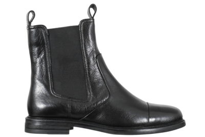 salg af COPENHAGEN SHOES - STEPHANIE CHELSEA ANKELSTØVLE I SORT GLAT SKIND