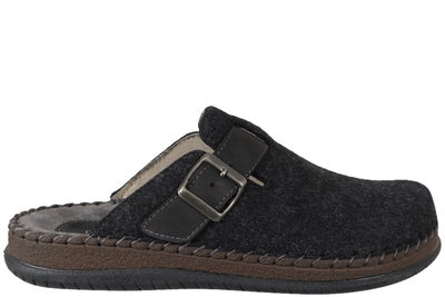 salg af COPENHAGEN SHOES SAN JOSE WOOL HJEMMESKO I SORT ULD