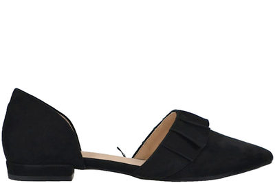 salg af COPENHAGEN SHOES NEW ROMANCE BALLERINA I SORT RUSKIND